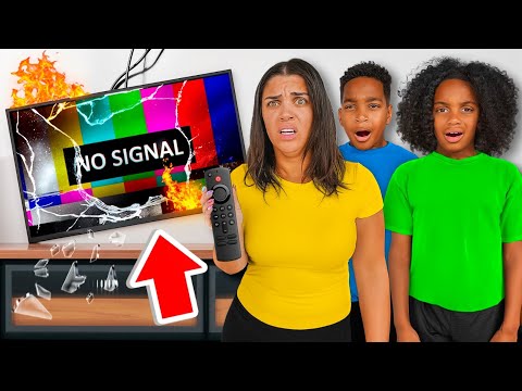 BROKEN TV PRANK **BAD IDEA**