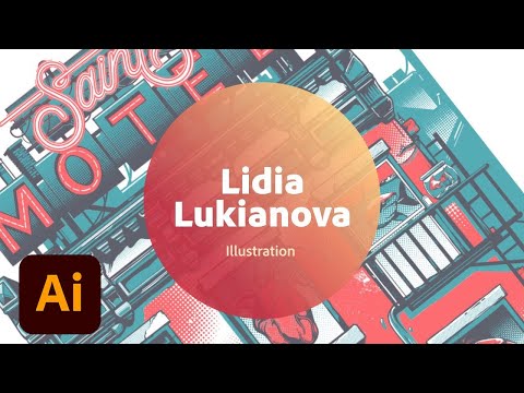 Live Illustration with Lidia Lukianova - 3 of 3 | Adobe Creative Cloud