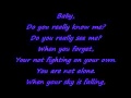 Nick Lachey - You're Not Alone (Female Voice)