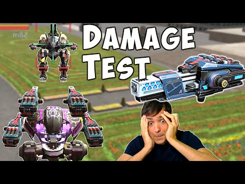 ATOMIZER - DAMAGE TEST - How To Use It Best - War Robots Mk2 Gameplay WR