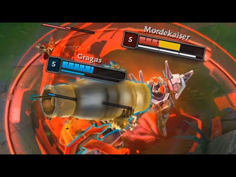 THAT'S WHY GRAGAS IS THE BEST CHOICE FOR SMURFING | GRAGAS VS MORDEKAISER