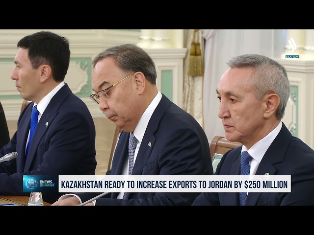Kazakistan ve Ürdün İş Birliğini Güçlendirmeye Kararlı