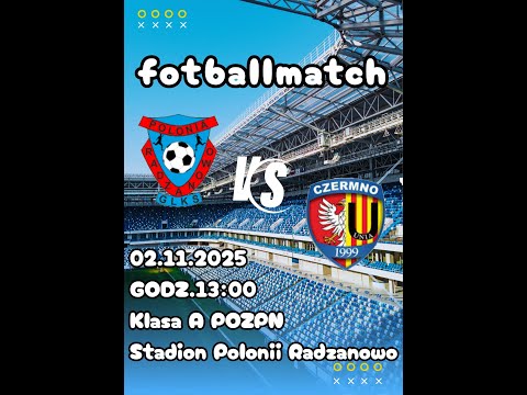 Polonia Radzanowo -  Unia Czermno 4 - 0