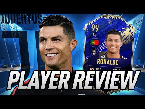 CR7 IS BACK! 😈 99 TOTY CRISTIANO RONALDO PLAYER REVIEW! - FIFA 20 Ultimate Team