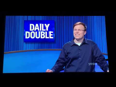 Double Jeopardy, Amy Schneider DAY 26 - $6,799 WAGER on 3rd Daily Double 🤦🏻‍♂️😂😂 (1/5/22)
