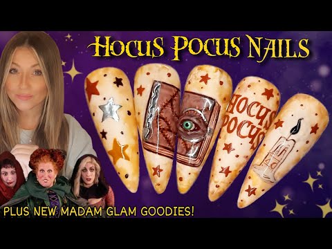 Halloween Hocus Pocus Nails