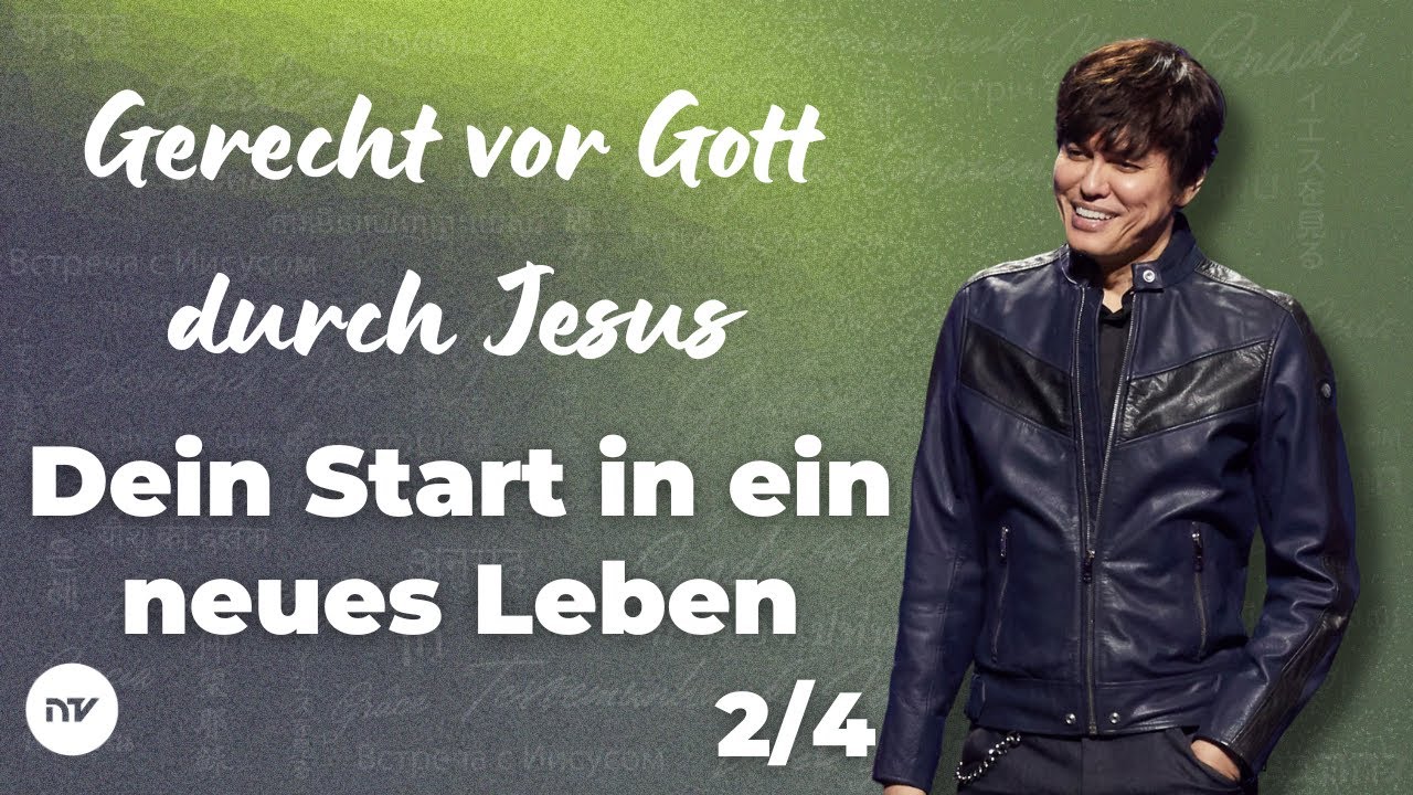 maxresdefault image Gerecht vor Gott durch Jesus – Dein Start in ein neues Leben 2/4 I Joseph Prince I New Creation TV Deutsch