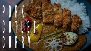 How to make pork cutlet curry from scratch.