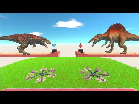 Dangerous Death Rotator waiting for animals - Animal Revolt Battle Simulator