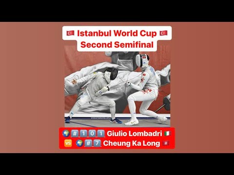 Istanbul World Cup 2023 SMF - L4 - Giulio Lombardi ITA v Cheung Ka Long HKG