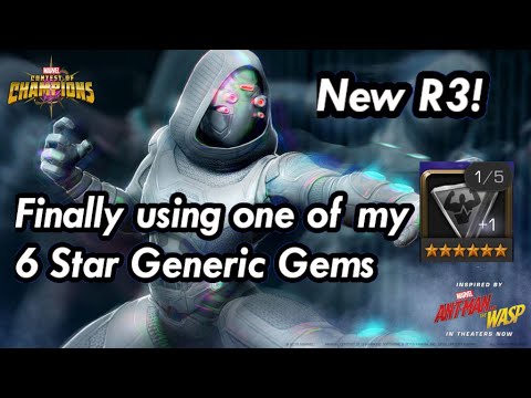 Finally using one of my 6 Star Generic Awakening Gems. New Rank 3!