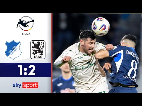 Zweite Chance, zweites Tor! | TSG Hoffenheim II - TSV 1860 München | Highlights - 3. Liga 2025/26
