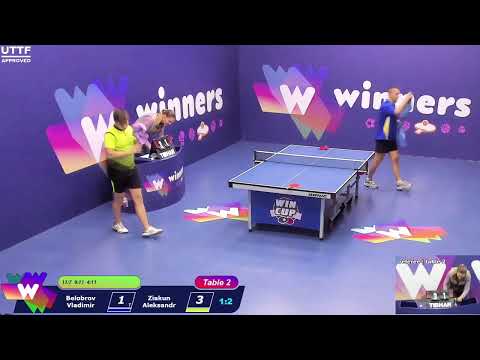 WINners CUP table 2  28.10  Belobrov Vladimir - Ziakun Aleksandr 12:15