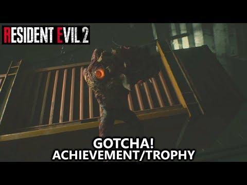 Resident Evil 2 - Gotcha! Achievement/Trophy - Using the Crane only once during 2 G Boss Fight
