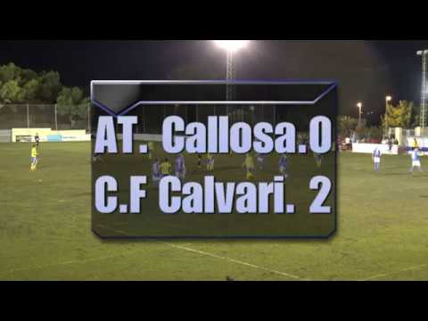 RESUMEN | Atlético Callosa 0 - 2 CF Calvari Benidorm | 21/08/2018