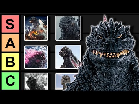 Ranking Every Godzilla Design