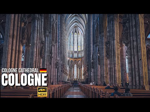 Cologne Cathedral 🇩🇪 Complete Walking Tour in the World’s Most Impressive Gothic Structure【4K HDR】