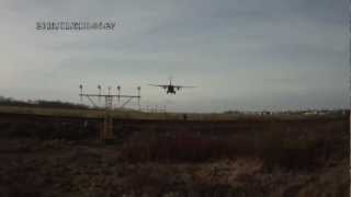 preview picture of video 'CASA C-295Ms, Praha-Kbely (LKKB), RWY 24'