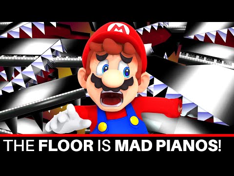 Can You Beat Bowser if the Floor is Made of Mad Pianos in Super Mario 64?