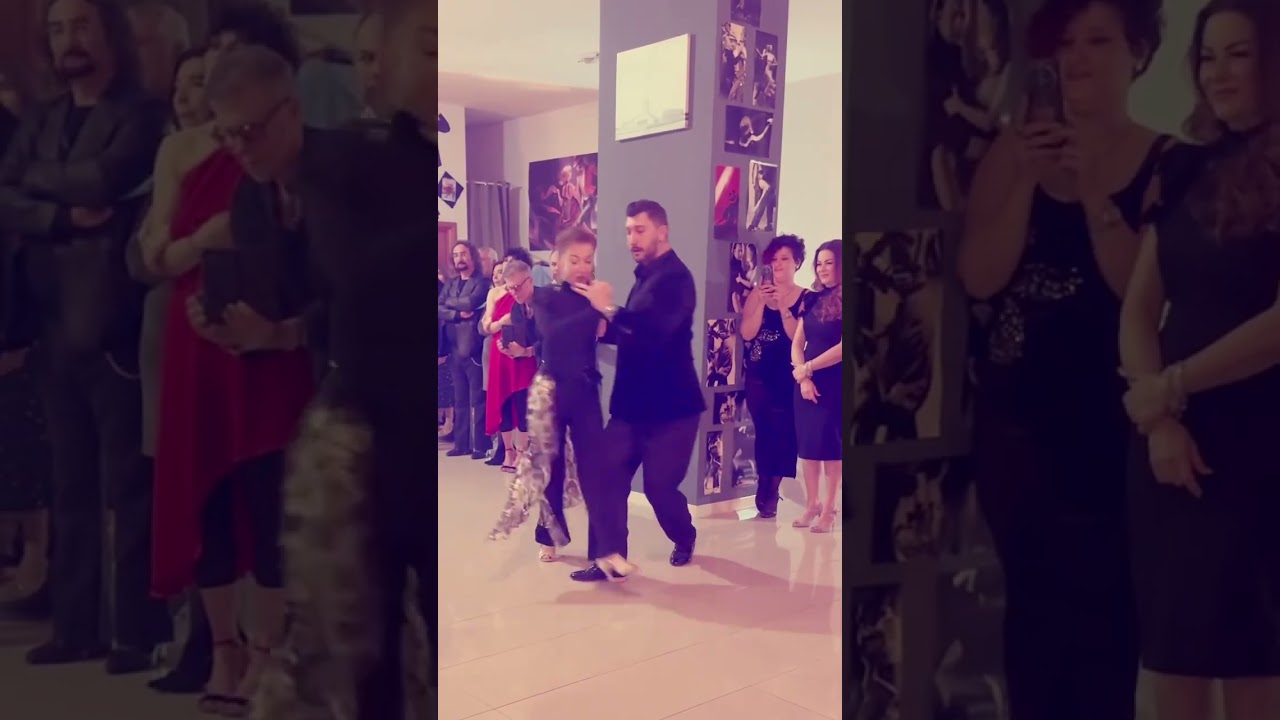 Mila Vigdorova and Dmitrii Mokeev #tangosalerno #tango #miladimatangopro #tangoargentino