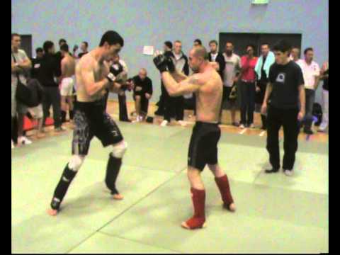 Dave Hannon at the MMA League in Galway