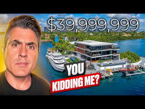 This $40M Florida Waterfront Mansion is Absolutely Insane...