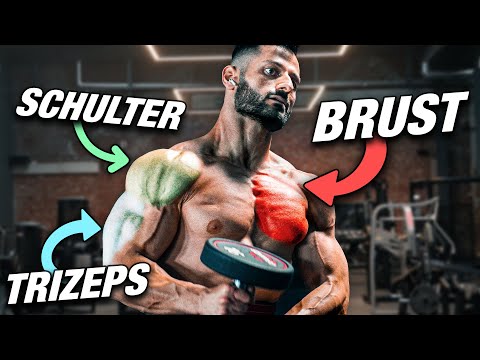 Mein NEUES Brust, Schulter & Trizeps Training (KOMPLETTES PUSH WORKOUT)