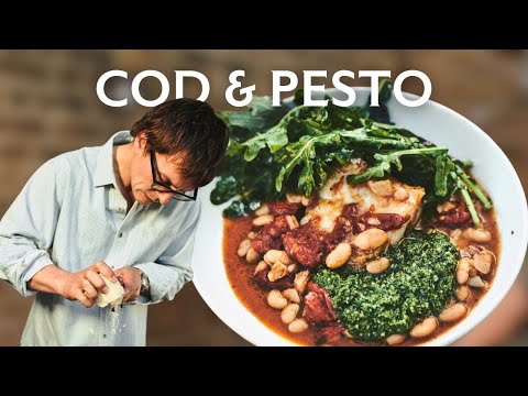 Easy Weeknight Cod with Pesto | Thomas Straker