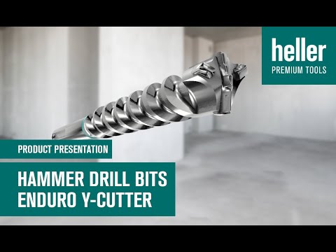 Heller Enduro Y-Cutter SDS-max - premium hammer drill bit for concrete & reinforcement