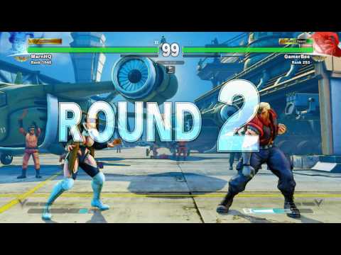 SFV~ Nash (GamerBee) vs. Rainbow Mika (MarnHQ) HD 2