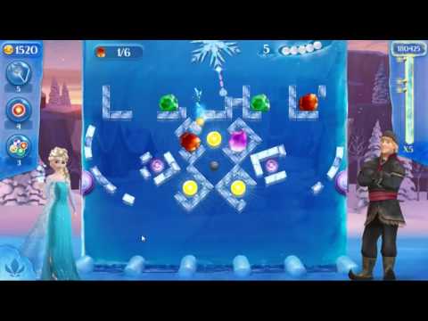 Frozen Free Fall: Icy Shot Level 130 - NO BOOSTERS ☃☃☃