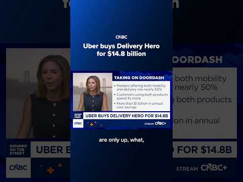 Uber buys Delivery Hero for $14.8 billion