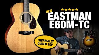 Video thumbnail for Eastman E6OM-TC – New Thermally Cured Version by Acoustic Letter