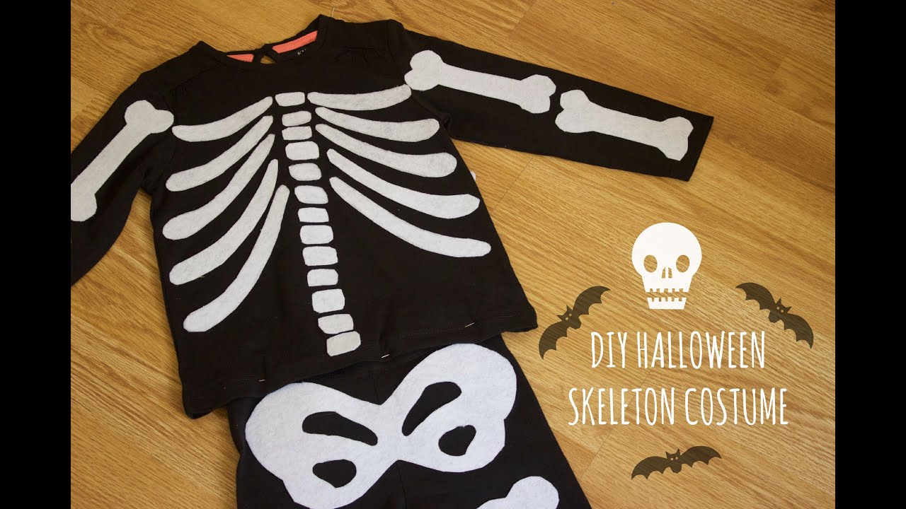 DIY Halloween - Disfraz esqueleto | Skeleton Costume | Coser con Manneken