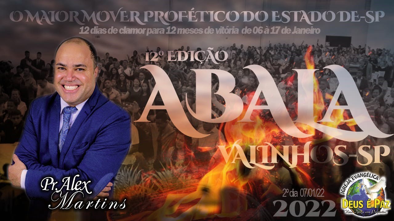 Pastor Alex Martins - Abala Valinhos 2022