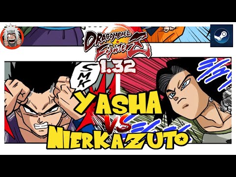 DBFZ Yasha vs NieR_Kazuto (GogetaSSB, VegetoSSB, A17) vs (GokuSSJ, Gohan, GogetaSS4)