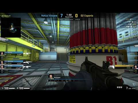 CS:GO POV Demo Na'Vi Boombl4 (32/11) vs G2 (de_nuke)