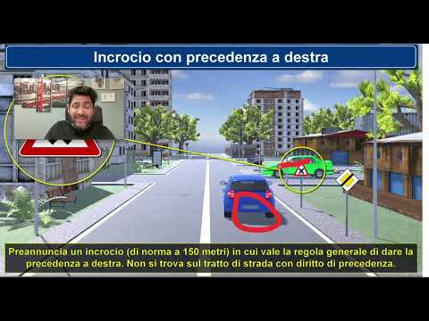 Intersezione con precedenza a destra