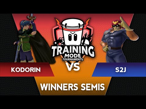 Training Mode Tournaments #5 S2J (Falcon) vs. Kodorin (Marth) - SSBM Winners Semis - Melee