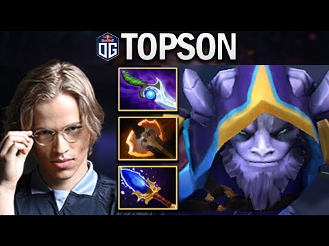 OG.TOPSON RIKI WITH DIFFUSAL - AGHANIMS - DOTA 2 7.28 GAMEPLAY