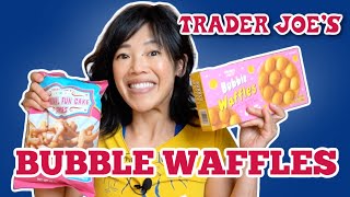Trader Joe's Frozen Food Haul - Are Bubble Waffles Good?