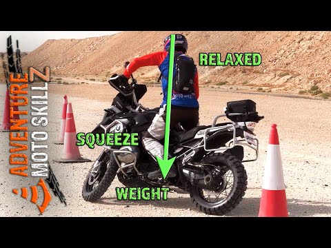 Balance Tips For Motorcycle Riders - How To Use Your Bodyweight To Steady Your Bike Off-Road