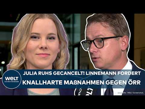 DEUTSCHLAND: Julia Ruhs gecancelt! Carsten Linnemann (CDU) fordert knallharte Maßnahmen gegen ÖRR