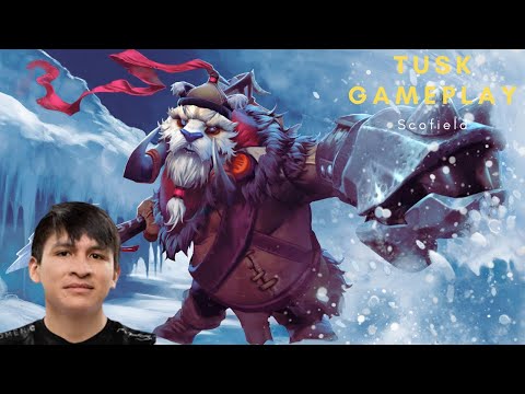 Scofield - Tusk Offlane | Patch 7.28a | Player Perspective - Dota 2 Gameplay