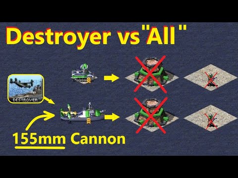 Destroyer vs "All" - Kill Race: Red Alert 2