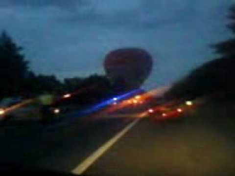 luchtballon op A28  nunspeet