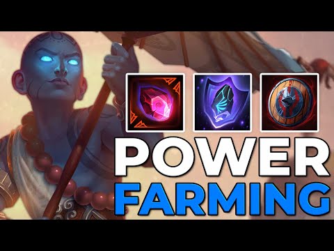 POWER FARMING IS VAMANA'S SPECIALTY! Big baby stomping!