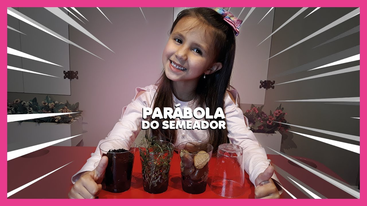 Parábola do semeador, aprendendo com jesus - Evangelização infantil.