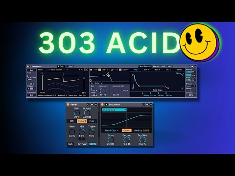 Pro-Level 303 Acid Sound in Ableton — Stock Plugins Only