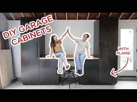 How to Build Garage Cabinets | Building Out Sam's Workshop!